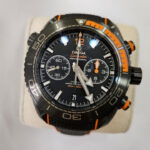Omega 215.92.46.51.01.001 Planet Ocean 600m Co-Axial Master Chronometer Chronograph Watch DEEP BLACK. photo review